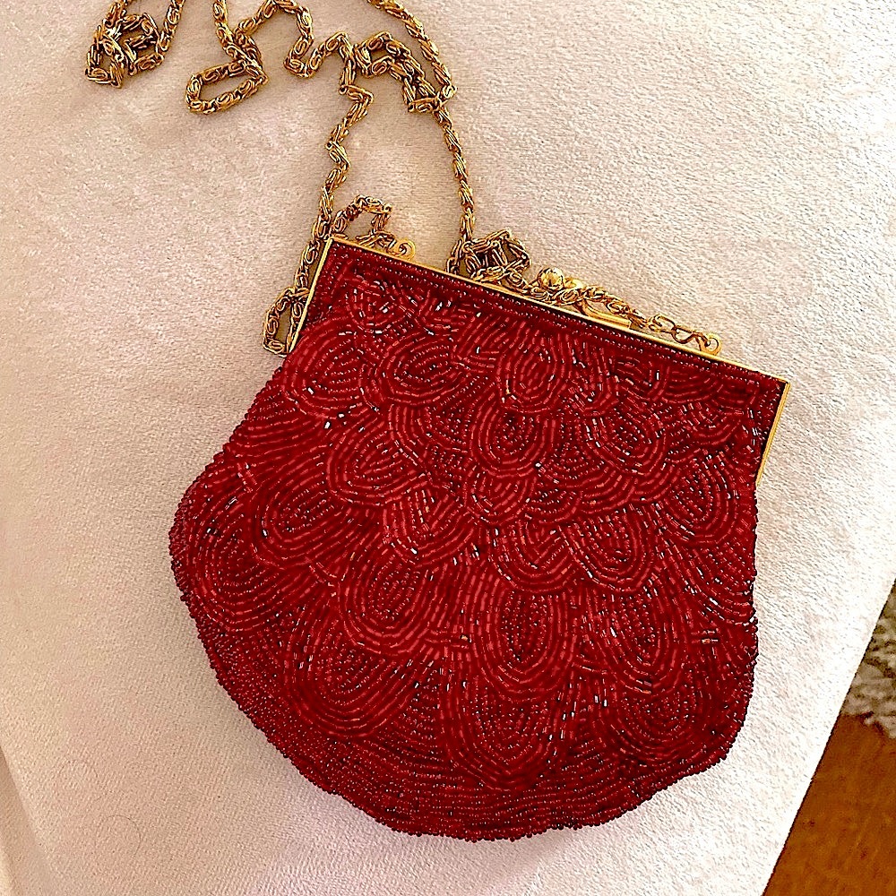 Vintage beaded purse